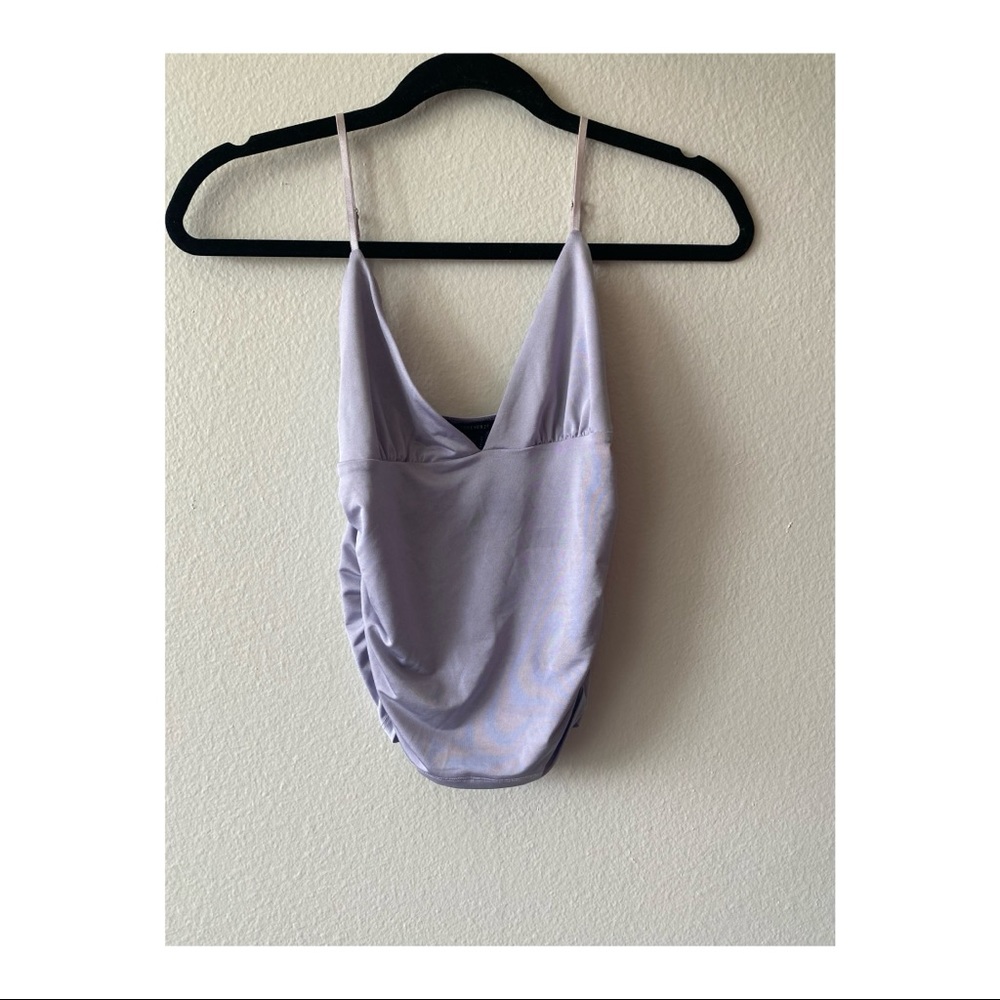 Purple tank